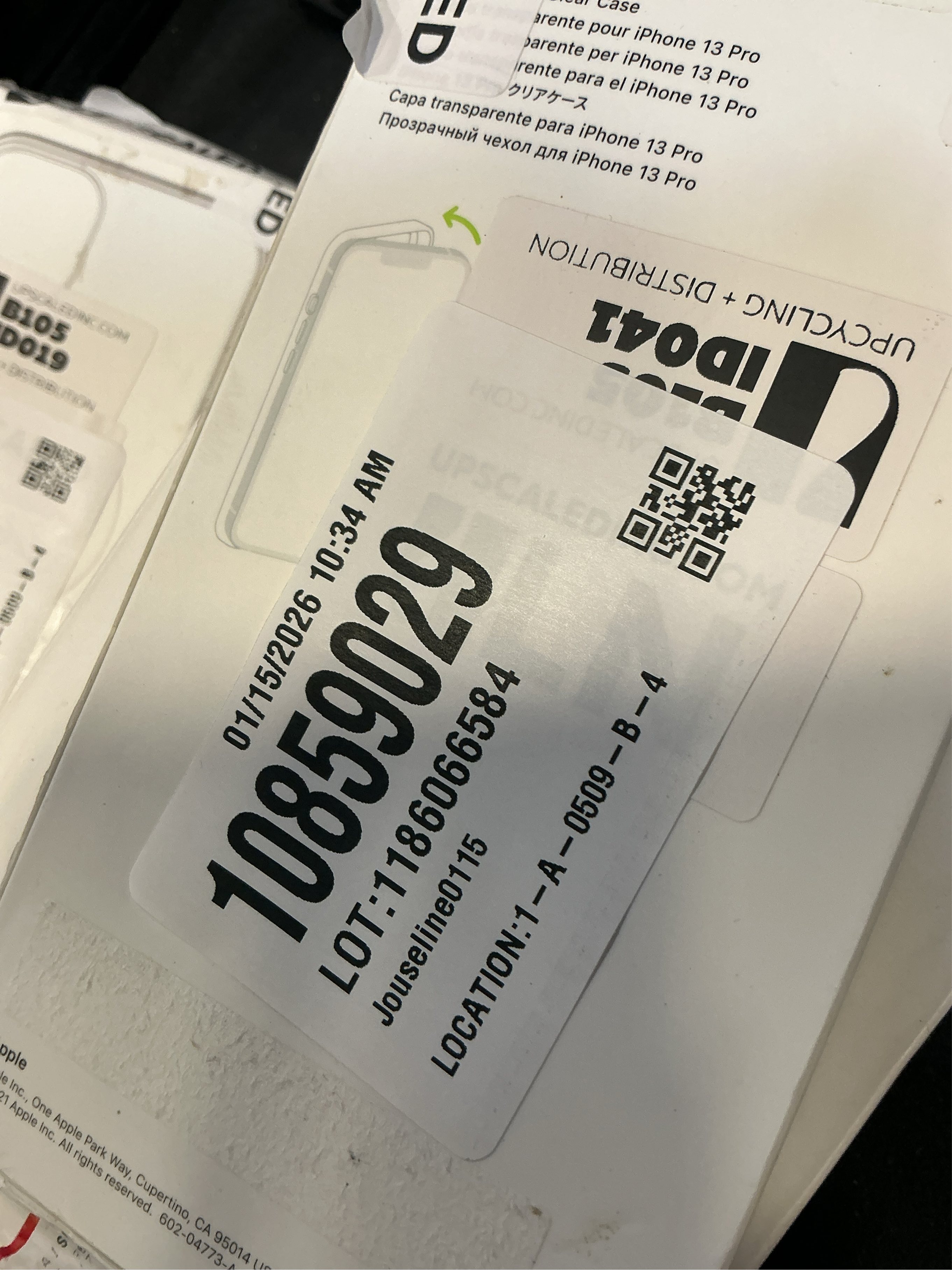 Apple iPhone 13 Clear Case with MagSafe