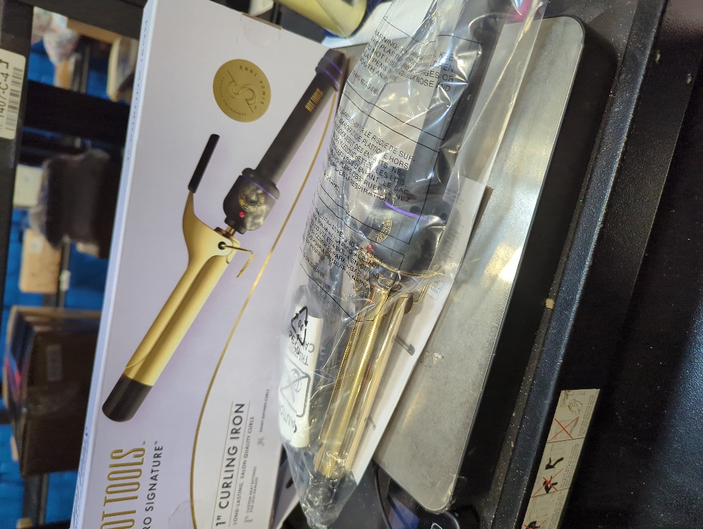 HOT TOOLS (2018 MODEL) Pro Artist 24K Gold Curling Iron | Long Lasting, Defined Curls (1 in)