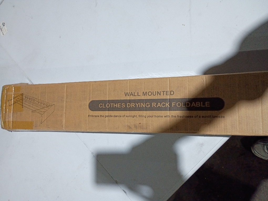 Foldable Wall Mounted Drying Rack (no test)
