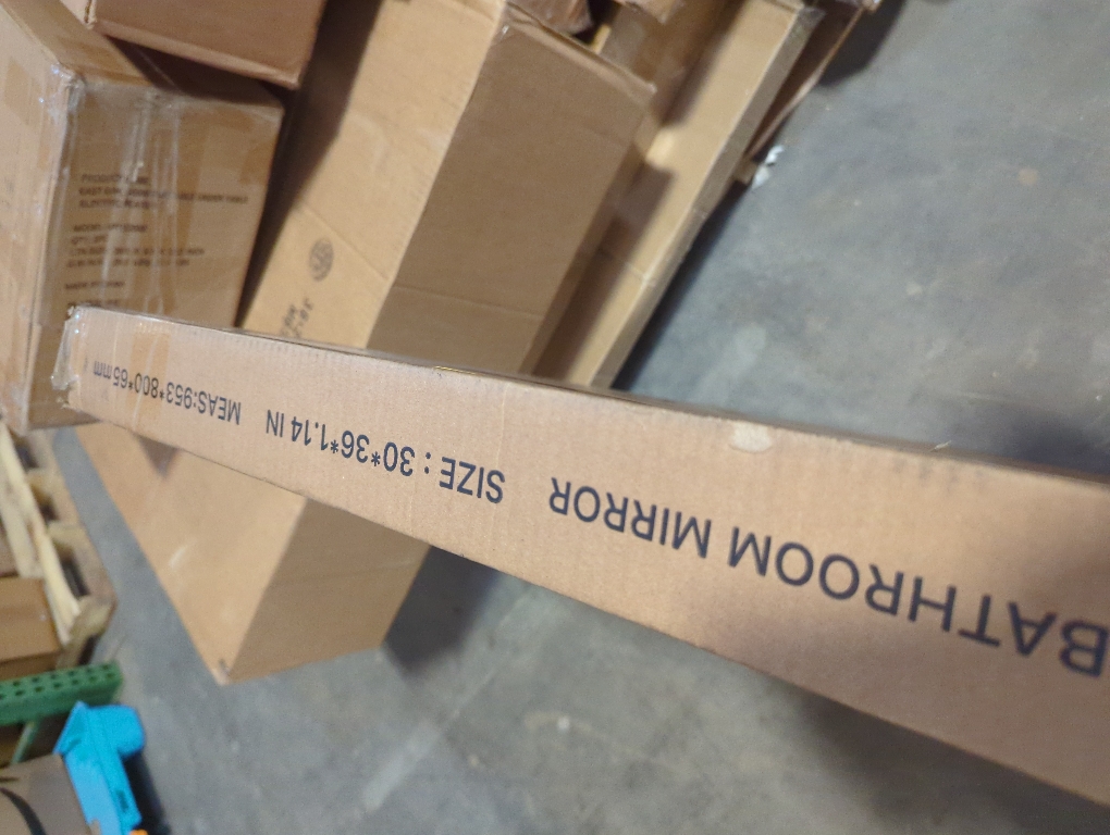 Ensenior LED Bathroom Mirror 30x 36 with Front and Backlight, Stepless Dimmable Wall Mirrors with Anti-Fog, Shatter-Proof, Memory, 3 Colors, Modern LED Vanity Mirror-FCC