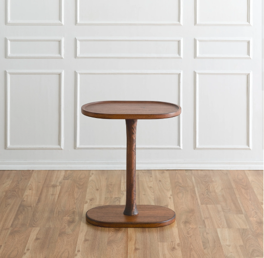 Campbell End Table Brown Wood