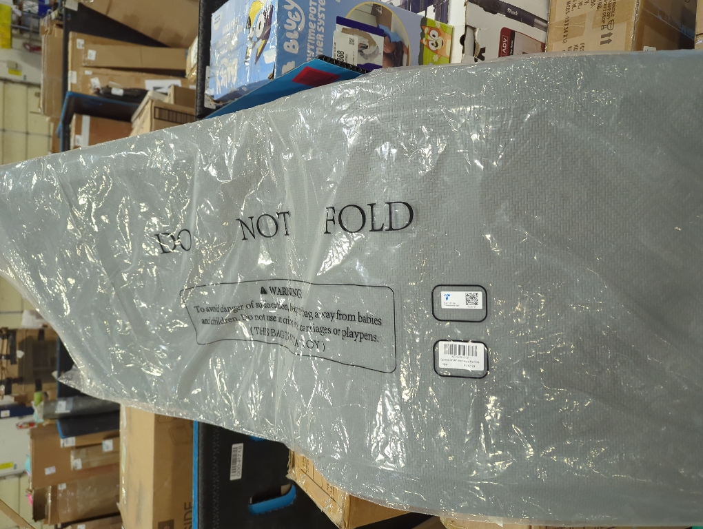 Ophanie Kitchen Mats for Floor, 3/4 Inch Thick Kitchen Rugs, 20x48 Anti Fatigue Standing Cushioned Mat, Waterproof,Comfort Ergonomic Mat for Office, Home, Sink, Grey Non-Slip Bottom