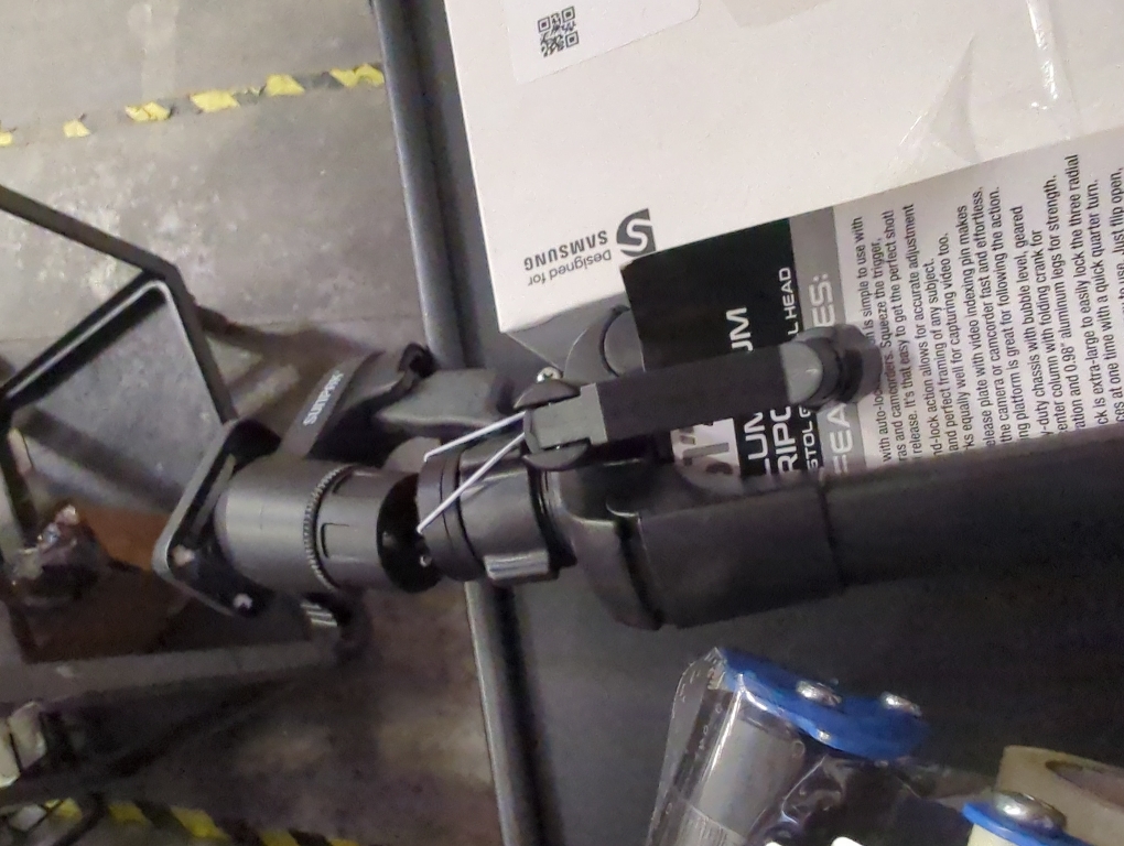 Sunpak - PlatinumPlus Ultra 6000PG 61 Tripod - Black