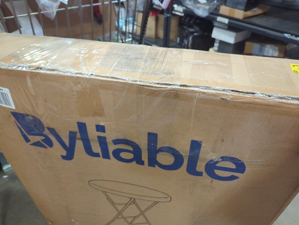 Set of 2 Size  28 inch Color White Cocktail Table 28in Folding Round High Top Indoor Outdoor with Removable Legs, Tall Bistro Foldable Bar Height Table for Parties, Patio, Backyard, Dining, Wedding, White- 2PCS