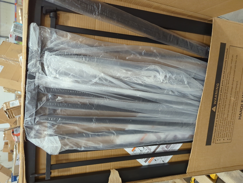 51.18 Inch Extra Tall Pet Gate, 29.5-43 Adjustable Wide Auto Close Dog Gates, Pressure Mounted Walk Through Tall Cat Gate for Doorways,Hallway,Stairs（Black）