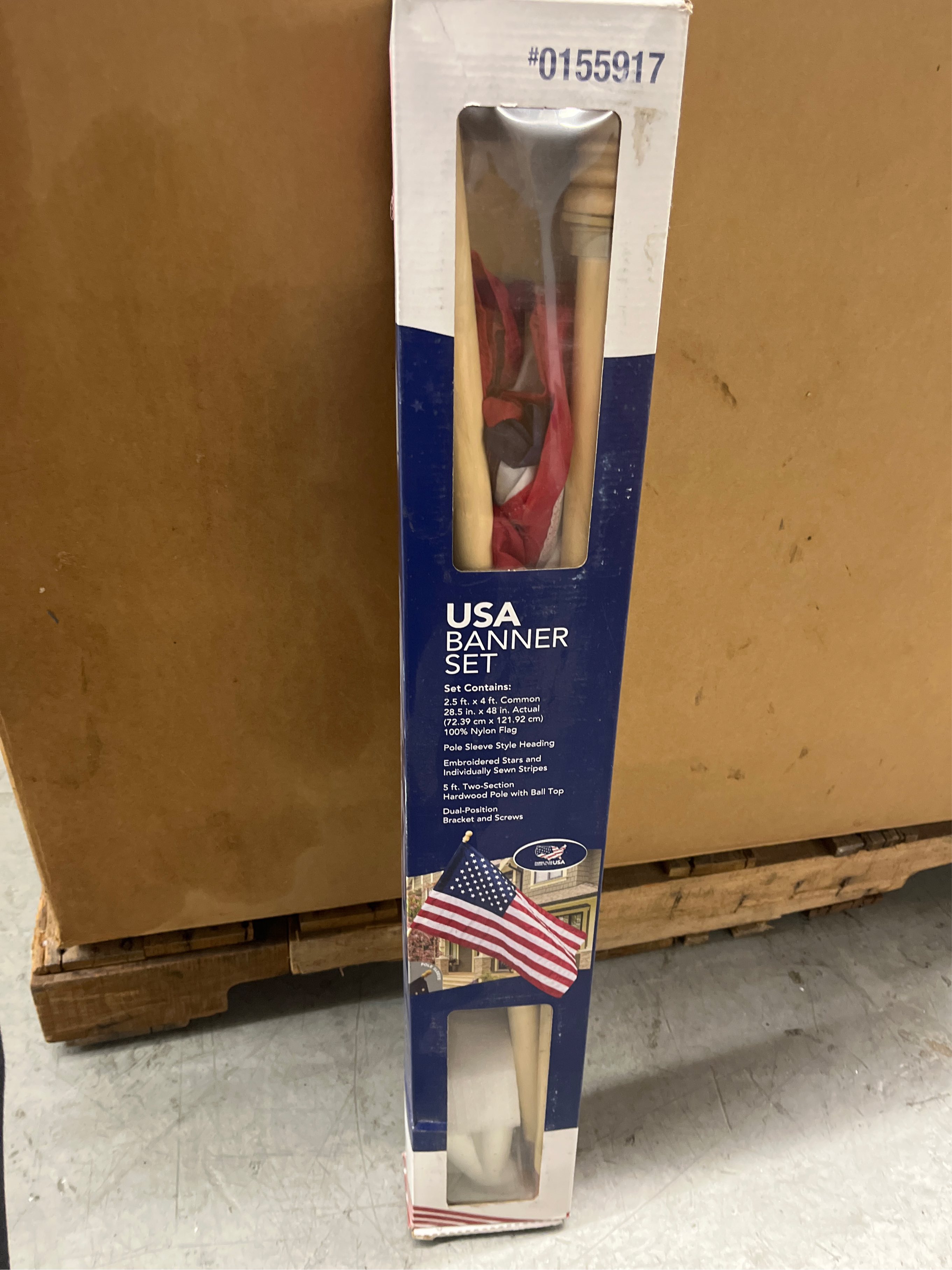 Independence 4-ft x 2.5-ft Emb