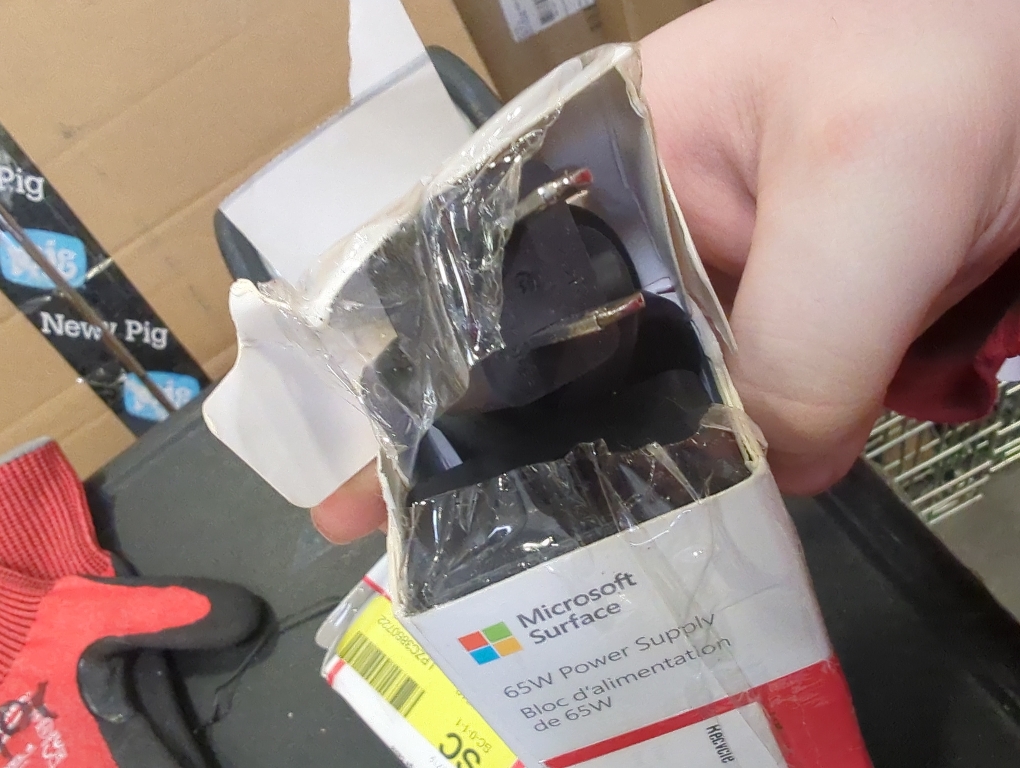 Microsoft Surface 65W Power Supply - Wired Charging Method - 65W Power Supply - Magnetic Connector - Designed for Surface Devices