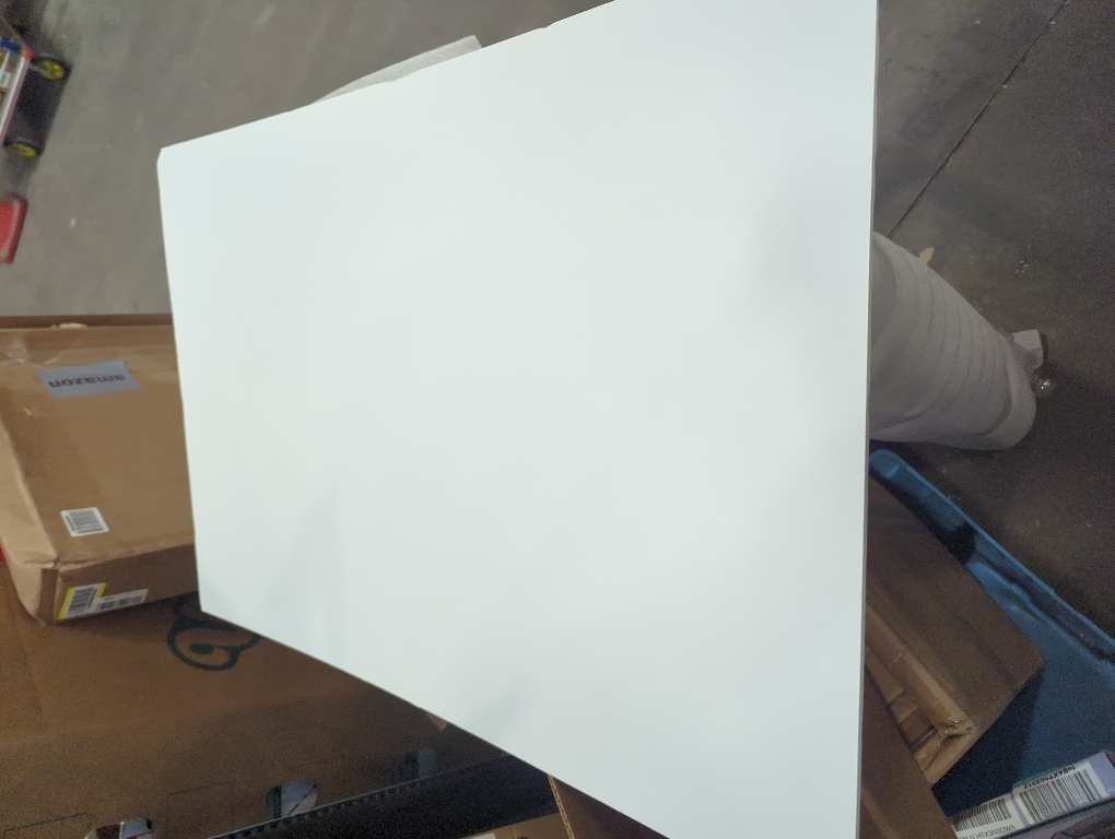 Pack 25 Size 22 x 28 Inches School Smart Railroad Poster Board Paper, Size 22 x 28 Inches, 6-Ply, White, Pack of 25