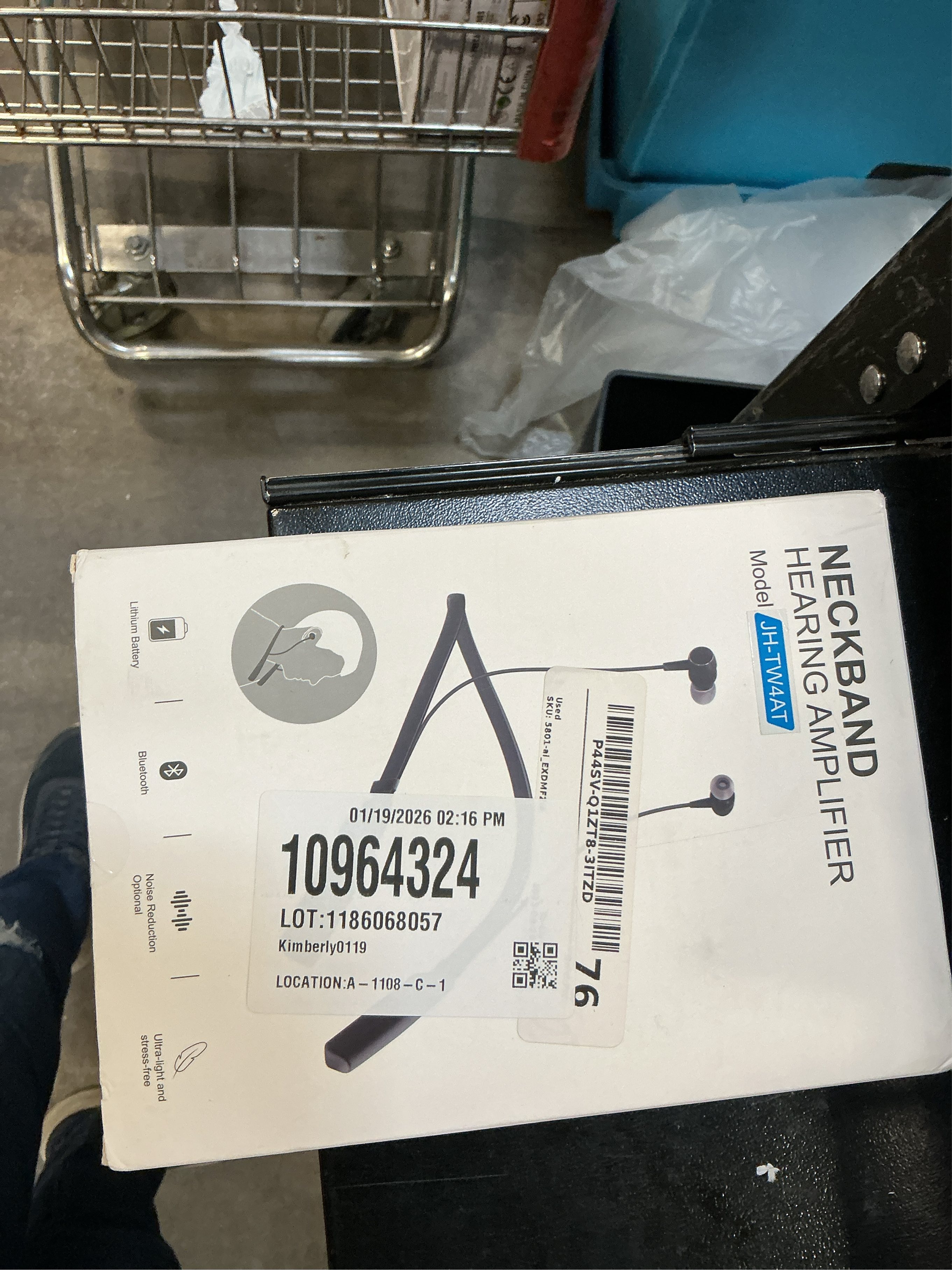 Rechargeable Hearing Aids,Neckband Hearing Amplifier for Seniors and Adults Working Time Up to 80 Hours