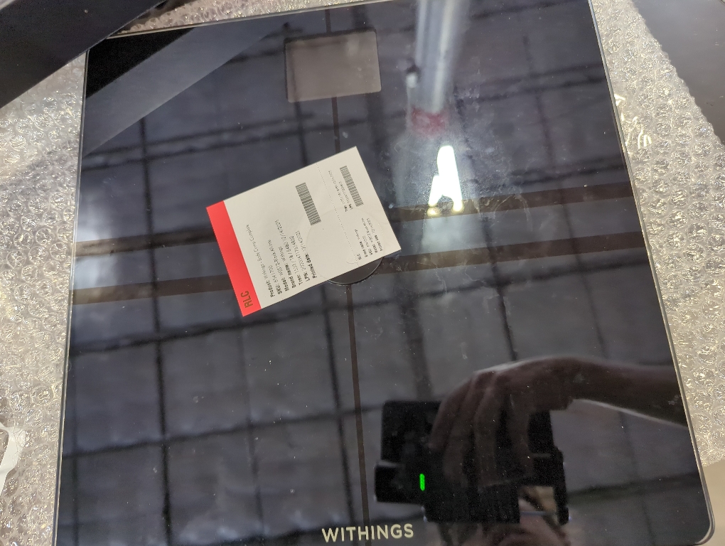 WITHINGS Body Smart - Accurate Scale for Body Weight and Fat Percentage, Body Composition Wi-Fi and Bluetooth Weight Scale, Baby Weight Scale, Smart Scale Apple Health Compatible, Bathroom Scale