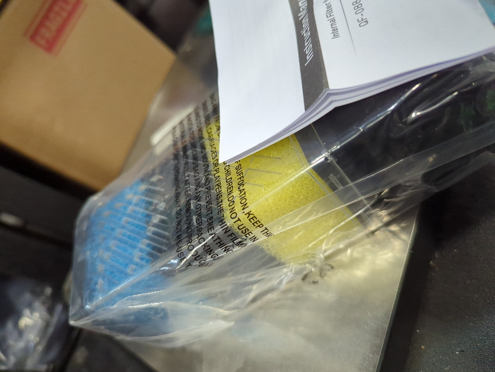 AquaMiracle Aquarium Filter 3-Stage in-Tank Filter Internal Fish Tank Filter Turtle Filter for 10-40 Gallon Fish Tanks with Dual Water Outlet & Aeration