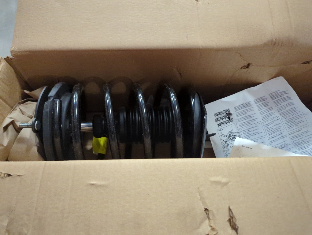 KYB SR4112 Strut Plus Complete Corner Unit Assembly, Black