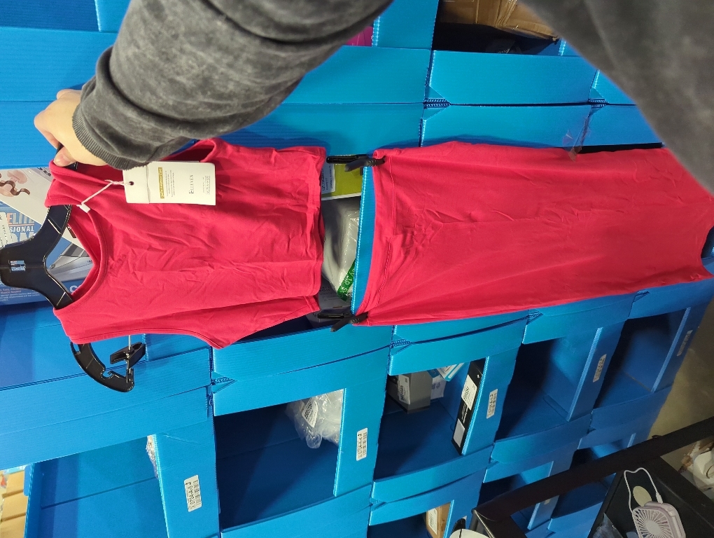 Size S ELLEVEN Sexy 2 Piece Maxi Skirt Sets for Women - Knit Bodycon Crop Tank Top and High Slit Skirt Dress Set, Summer Outfits