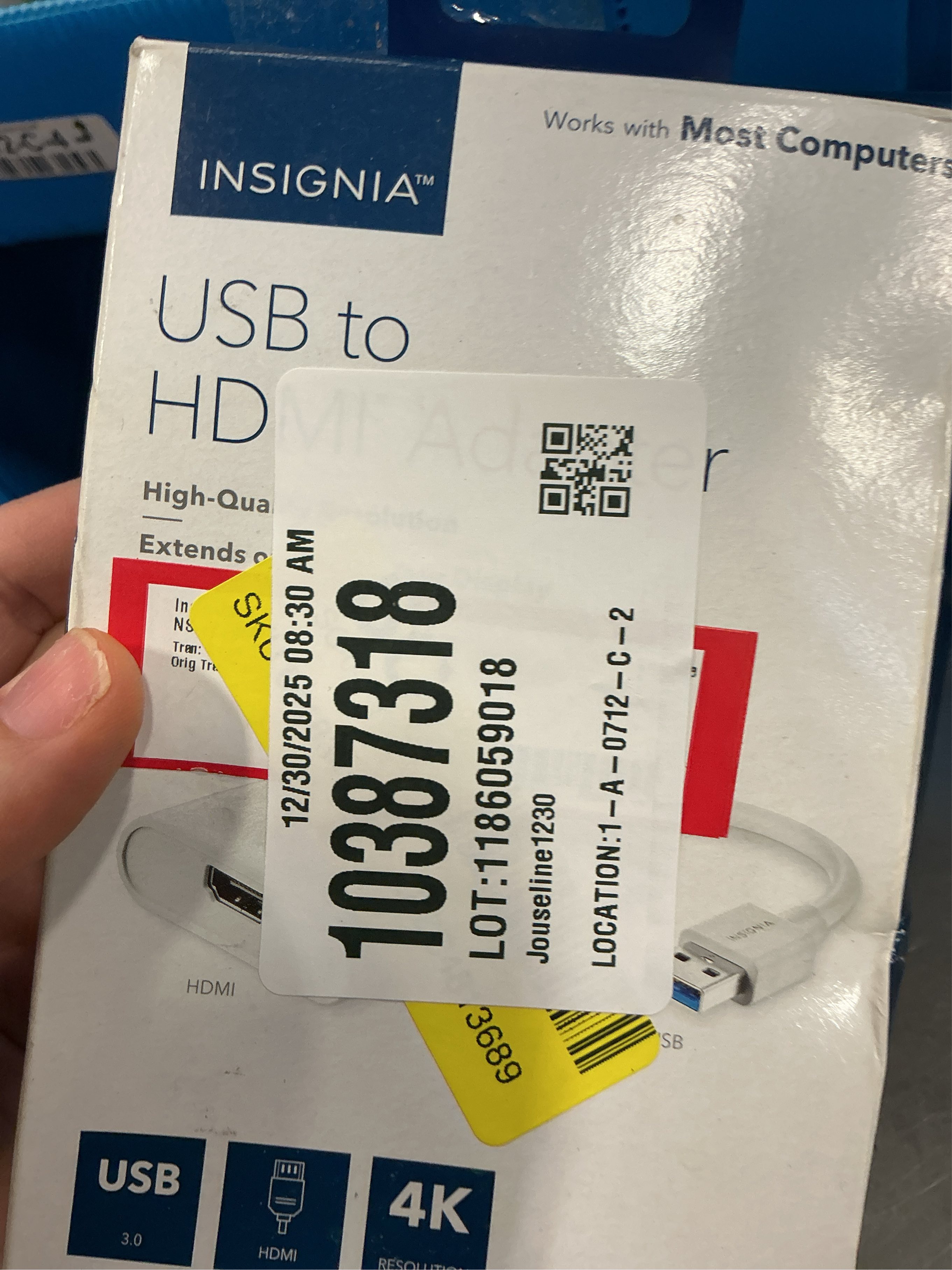 Insignia USB to HDMI Adapter - Model: NS-PCA3H