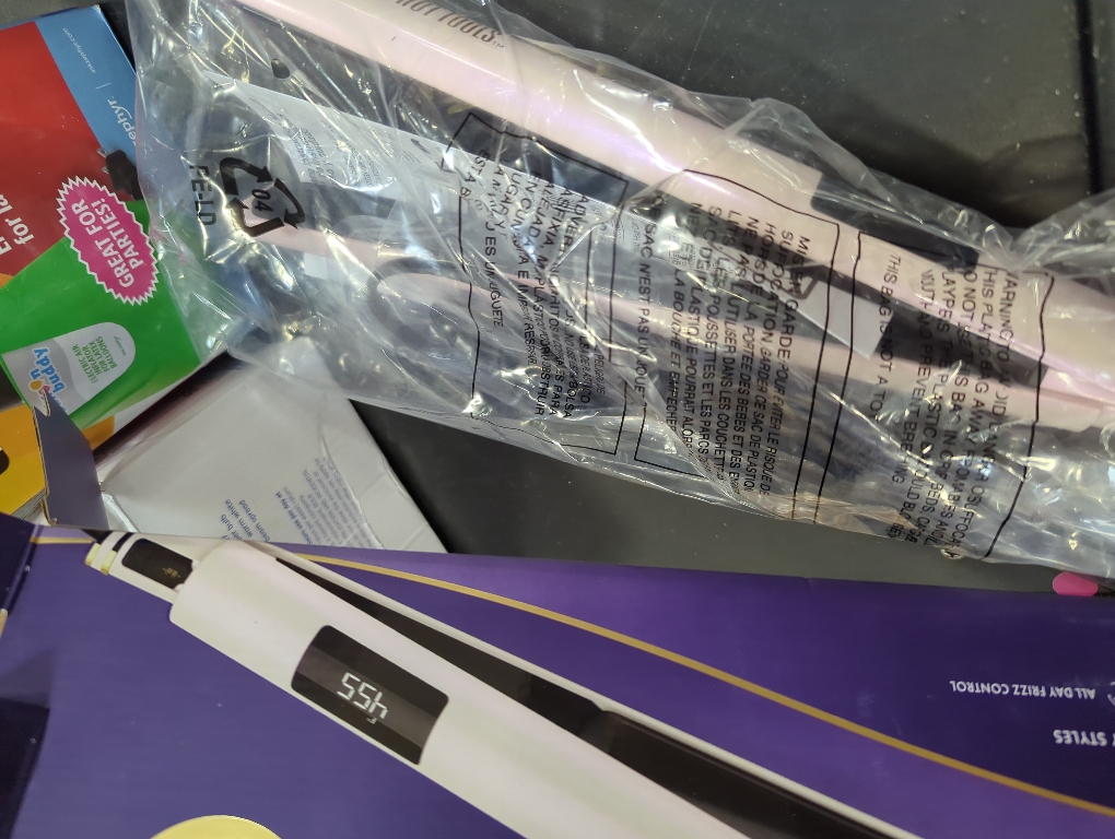 Hot Tools Pro Signature Collection with LED Display Flat Hair Iron - Lavender - 1