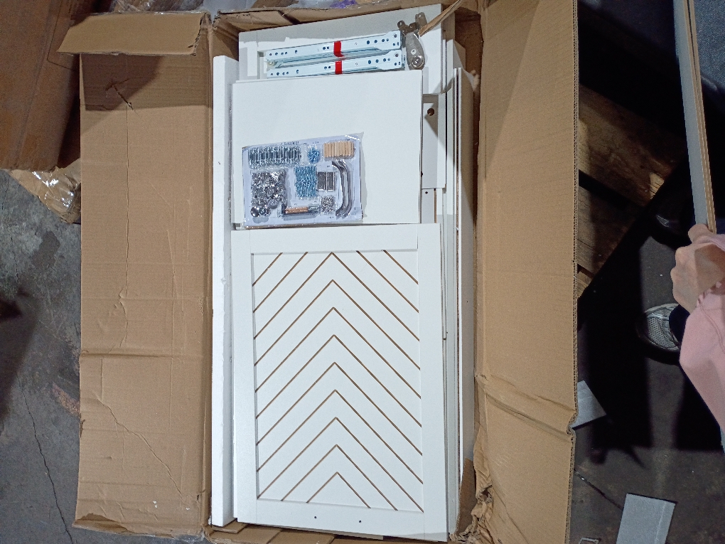 Tilt Out Trash Can Cabinet  ( 45.3 x 20.8 x 6.7 INCHES )
