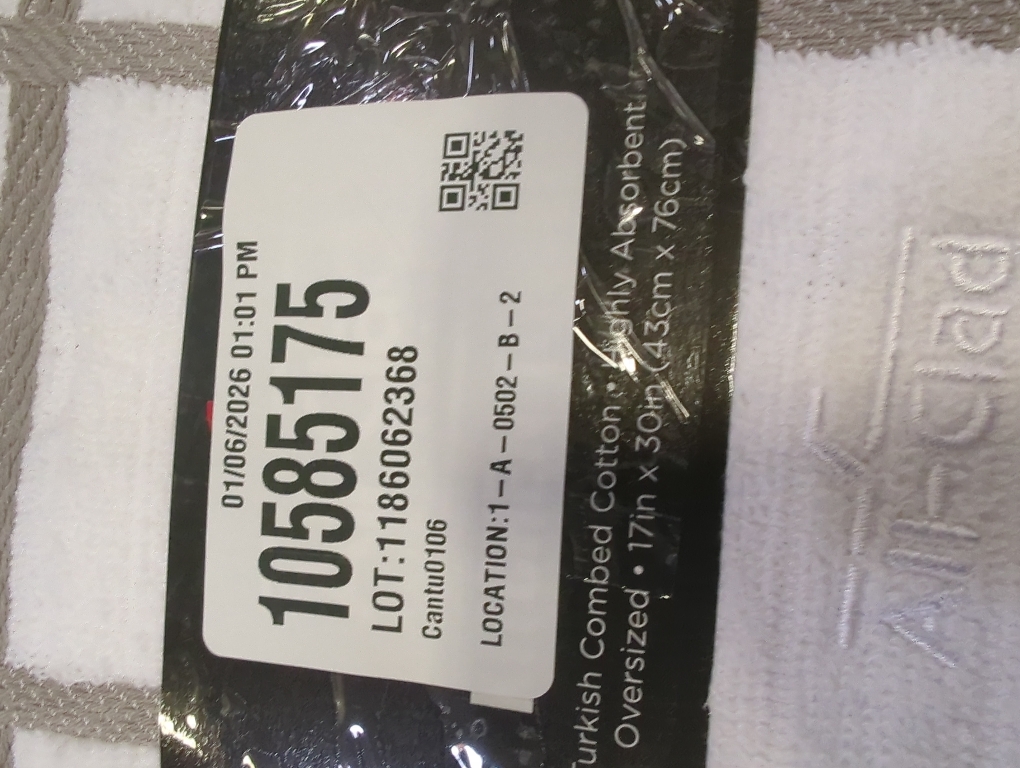 All-Clad Checked Kitchen Towel: Highly Absorbent, Super Soft Long Lasting - 100% Cotton, 17x30 Tea Towel for Cleaning & Drying Dishes, Pans, Glassware, or Countertops, (2-Pack), Titanium Gray