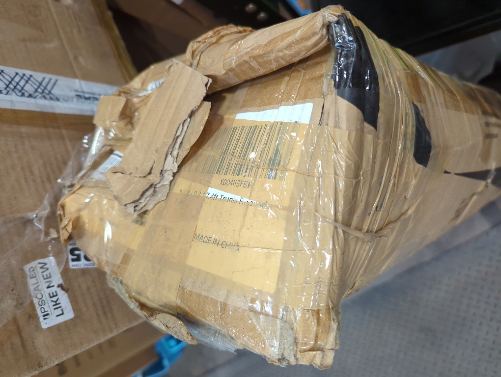 9.3*7.4ft Portable Tennis Rebounder Net, Tennis Practice Wall, Tennis Training Net for Tennis Racquet Sports Ball Pickleball, Tennis Backboard Net for Tennis Court Backyard Outdoor Training,