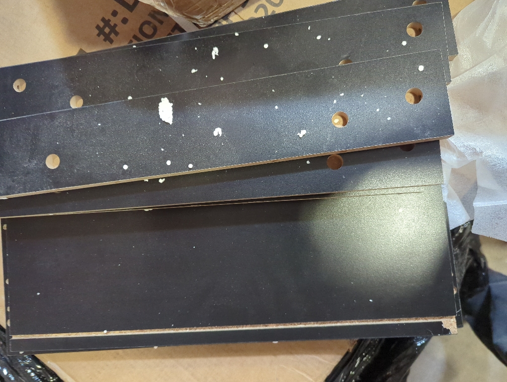 Cabinet Black 17 Shelves