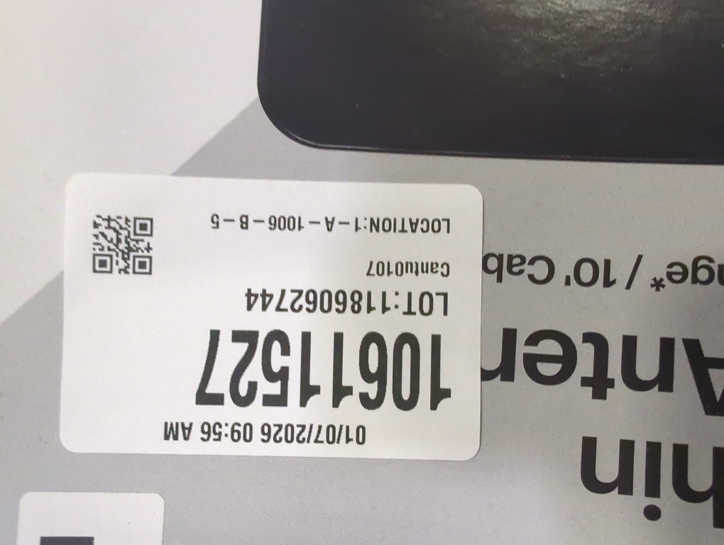 Best Buy Essentials  - Thin Indoor HDTV Antenna - 35 Mile Range - Black/White