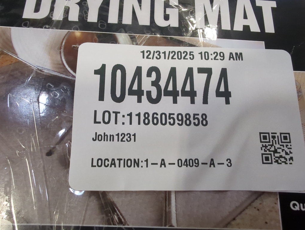 Set of 2 Color Grey  reversible drying mat