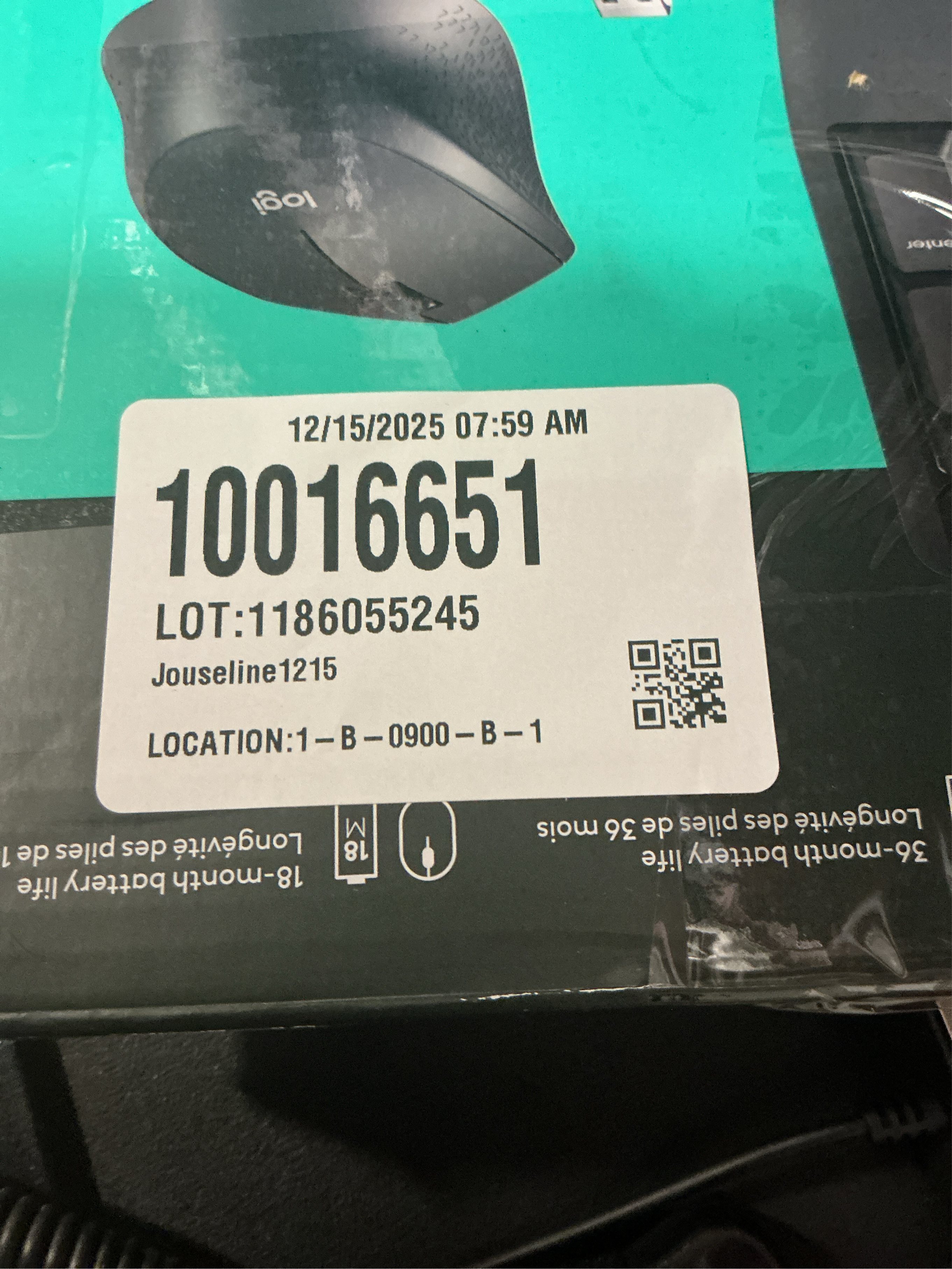 Missing mouse Logitech - MK345 Wireless Ergonomic Membrane Keyboard and Mouse Bundle for PC - Black/blue