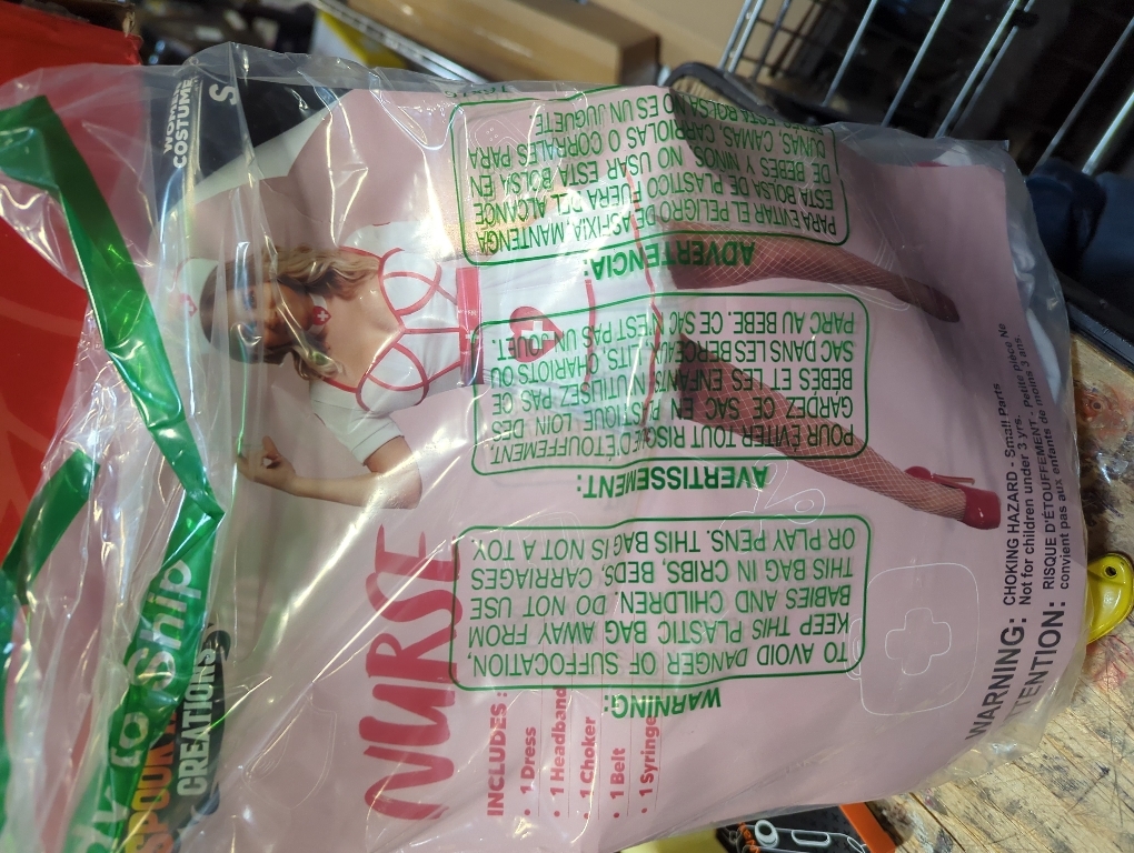 Size S...Dreamgirl Nurse Knockout Costume