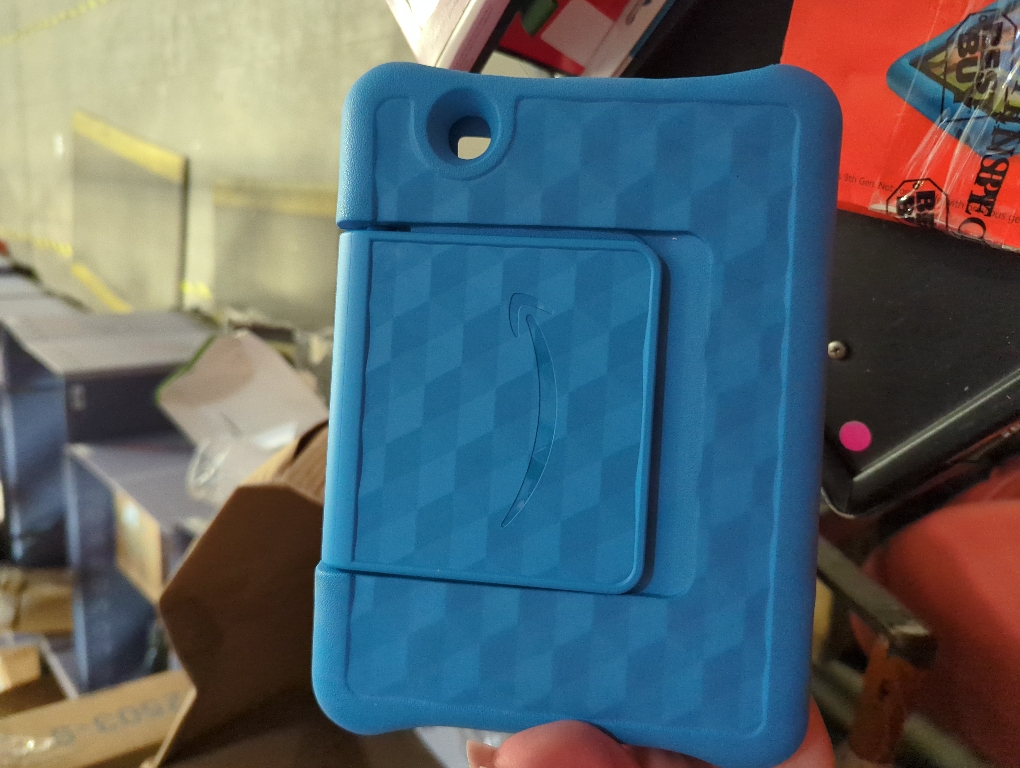 Kid-Proof Case for Amazon Fire 7 (9th Generation - 2019 Release) - Blue