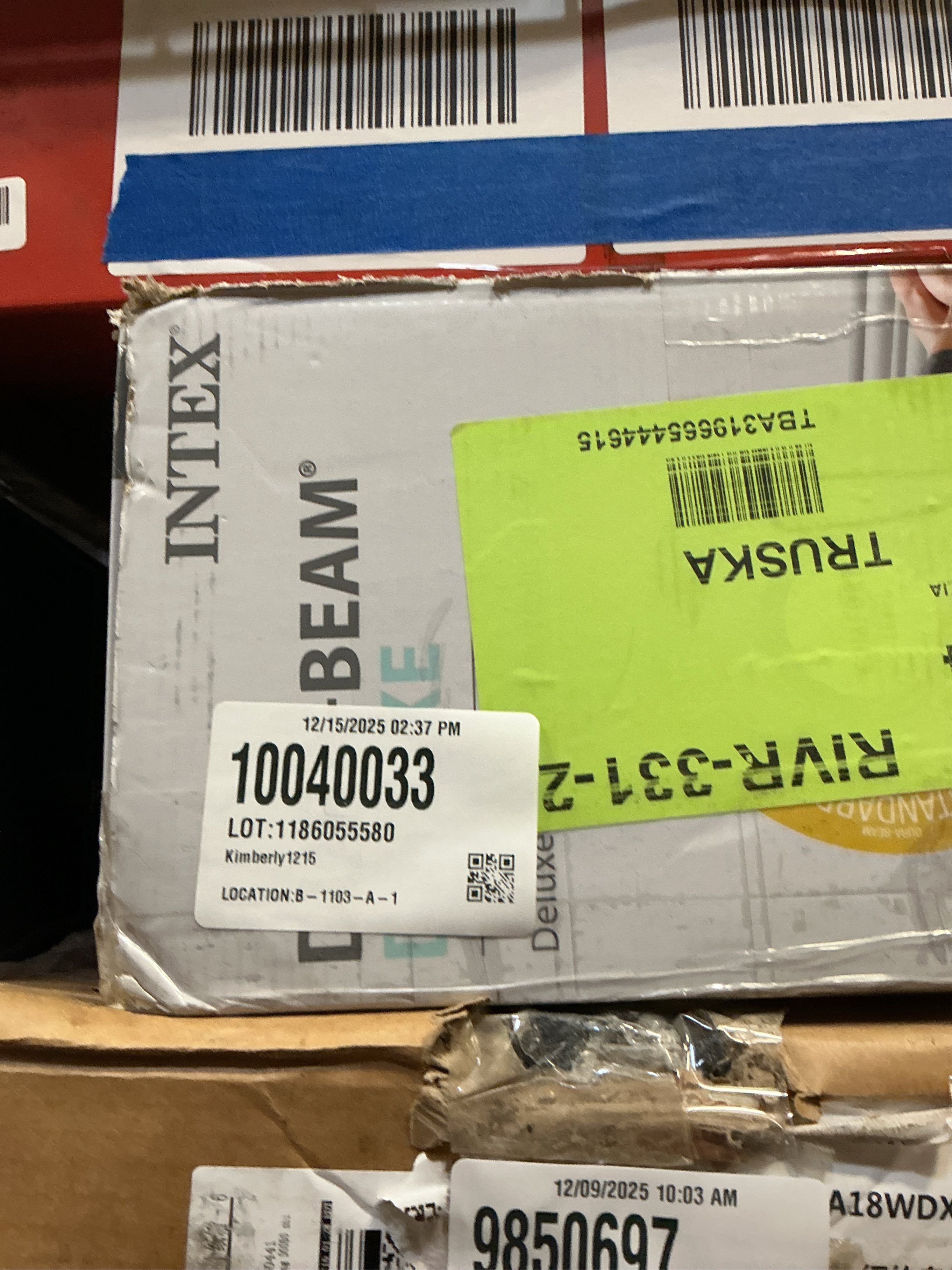 Intex Air Mattress Twin Pump Included