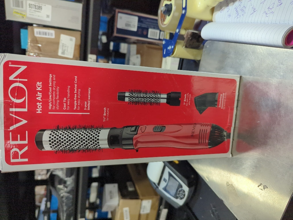 Revlon 1200W Perfect Style Hot Air Kit | Style, Curl, and Volumize, 3 Piece Set