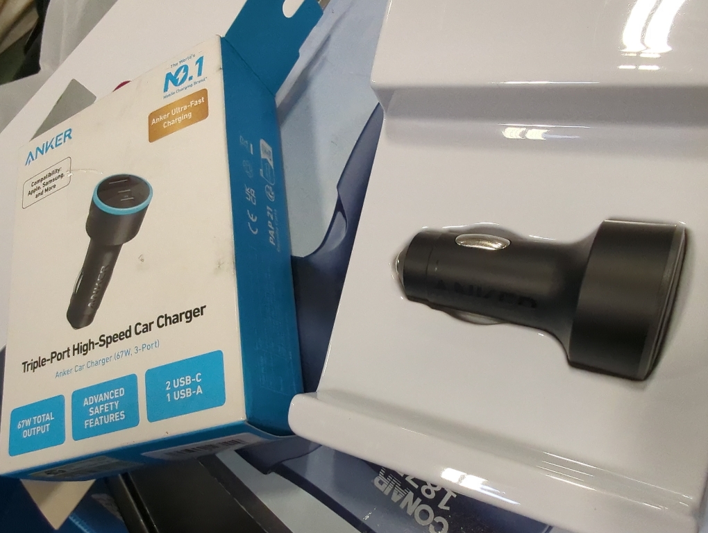 Anker - 335 Car Charger (67W) - Black