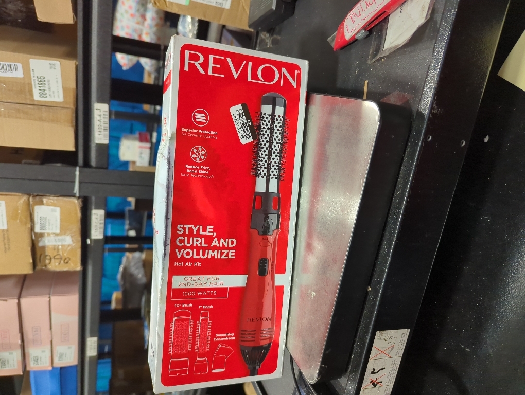 Revlon 1200W Perfect Style Hot Air Kit | Style, Curl, and Volumize, 3 Piece Set