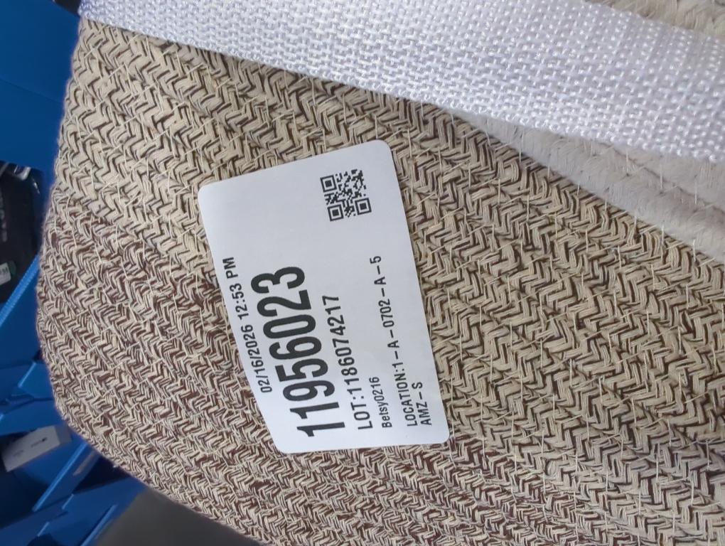 OIAHOMY Rectangle Woven Storage Basket - Nursery Cotton Rope Baskets for Storage, Toy Basket Organizing for Living Room, 17.7x13.8x11- Pack of 8- Gradient Yellow