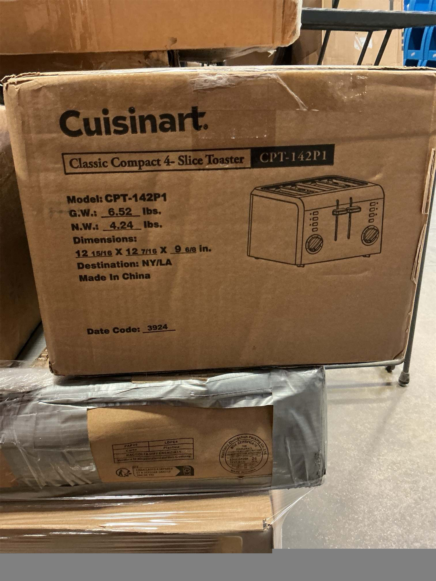 Cuisinart CPT-142 4-Slice Compact Plastic Toaster PARENT