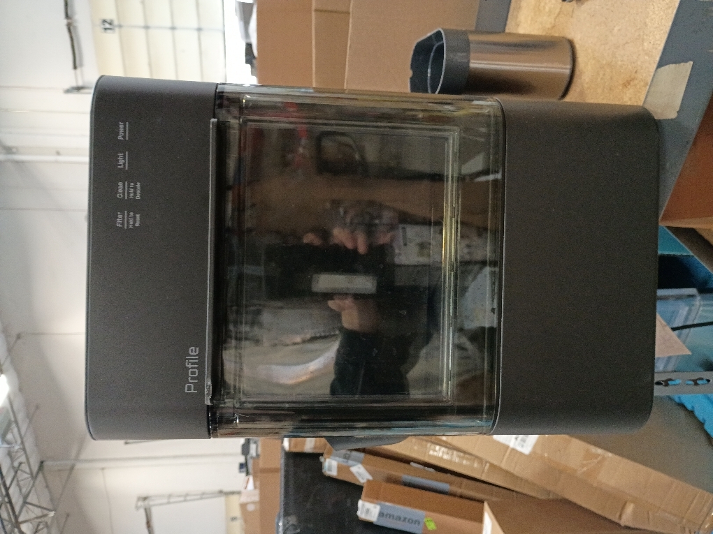 GE Profile Opal 2.0 Ultra Nugget Ice Maker with Scale Inhibiting Filter, Scoop Included, 38 lbs in 24 Hours, Pellet Ice Machine with WiFi & Smart Connected, Black