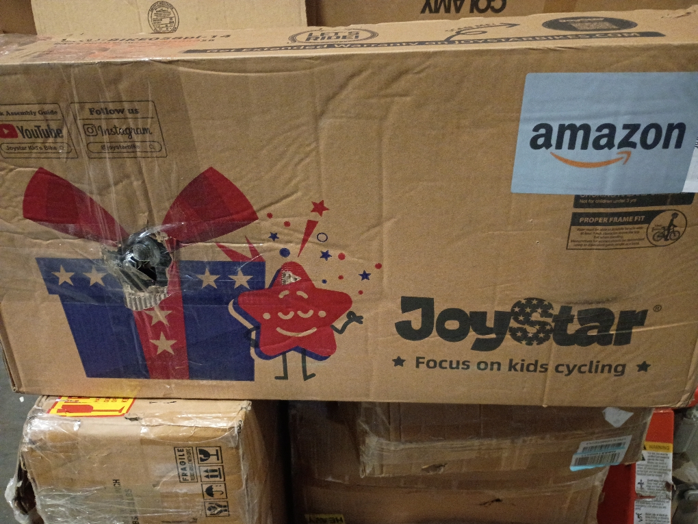 JOYSTAR Fairy Girls Bike for Toddlers and Kids Ages 2-8 Years Old, 12 14 16 18 Inch Kids Bike with Training Wheels, Handbrake and Basket, Toddler Girl Bike, Children Bicycle