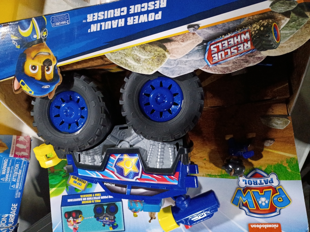 PAW Patrol: Rescue Wheels Chase's Power Haulin' Cruiser Toy Truck