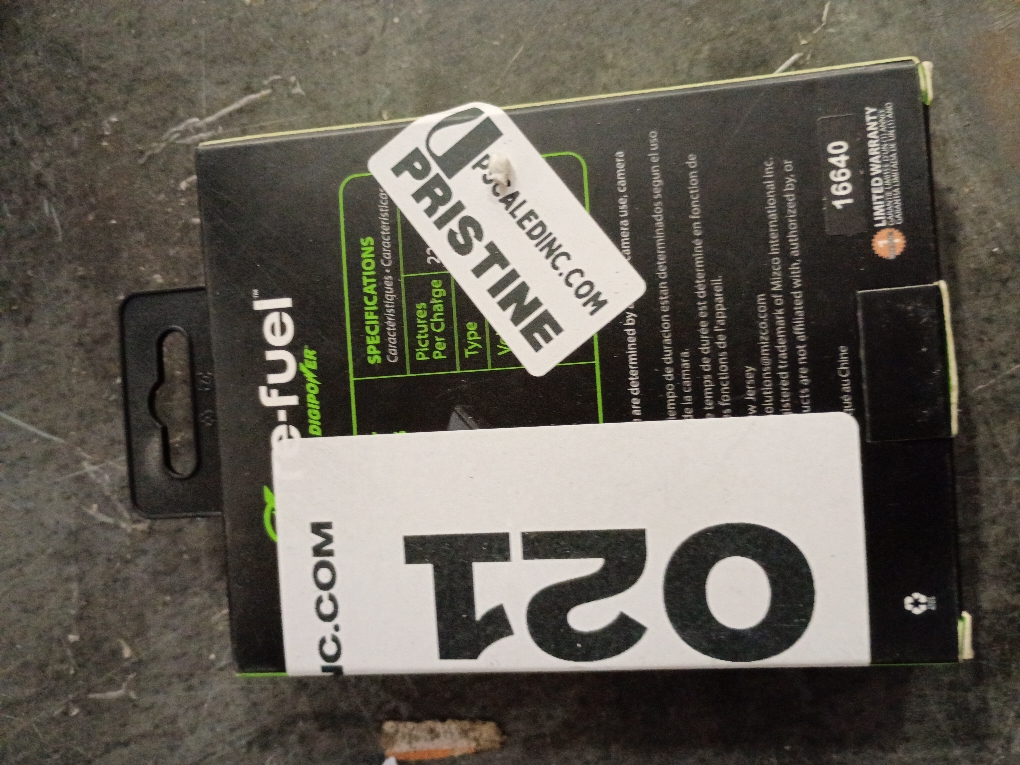 Re-Fuel Digital Camera rechargeable Battery