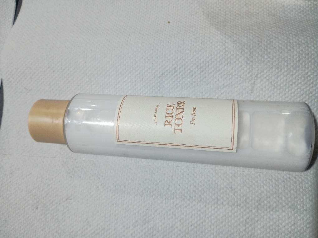 I'm From Rice Toner, 77.78% Rice Extract from Korea, Glow Essence with Niacinamide, Hydrating for Dry Skin, Vegan, Alcohol Free, Fragrance Free, Peta Approved, K Beauty Toner, 5.07 Fl Oz