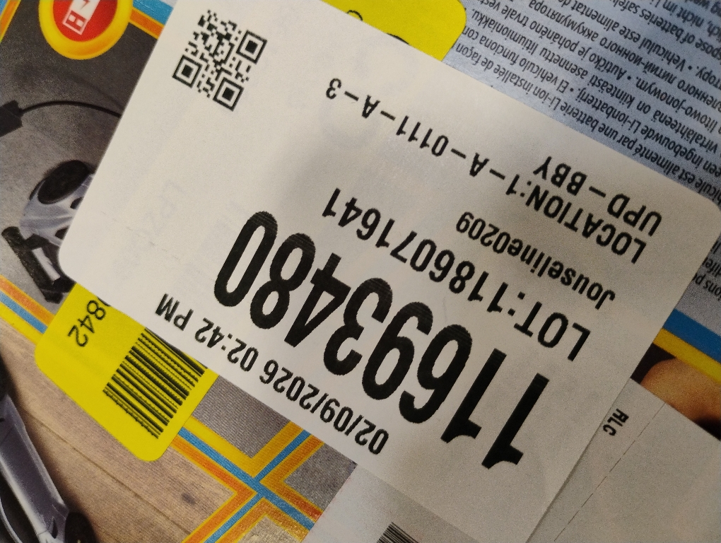 Hot Wheels RC 1:64 Scale Ford Mustang GTD, Battery-Powered Remote-Control Toy Car