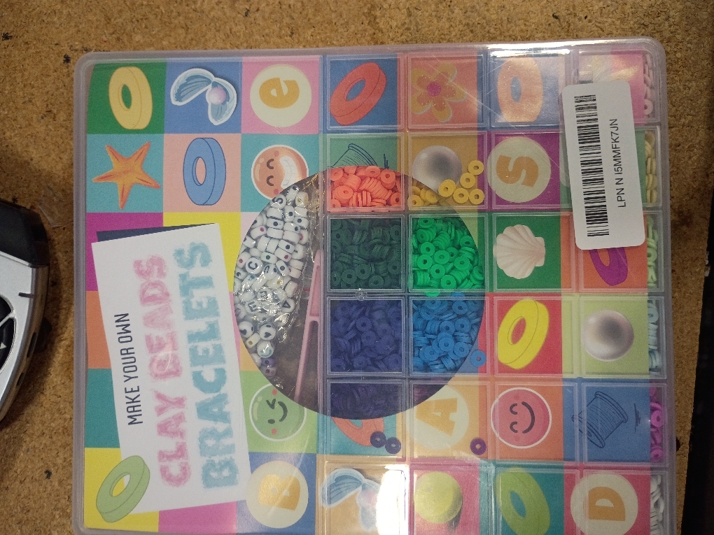 Sunlode Bracelet Making Kit 5000pcs, Jewelry Making Kit for Beginner, DIY Arts and Crafts Gift Toys for Kids Ages 6-13 Preppy Clay Beads with Charms Friendship Bracelets