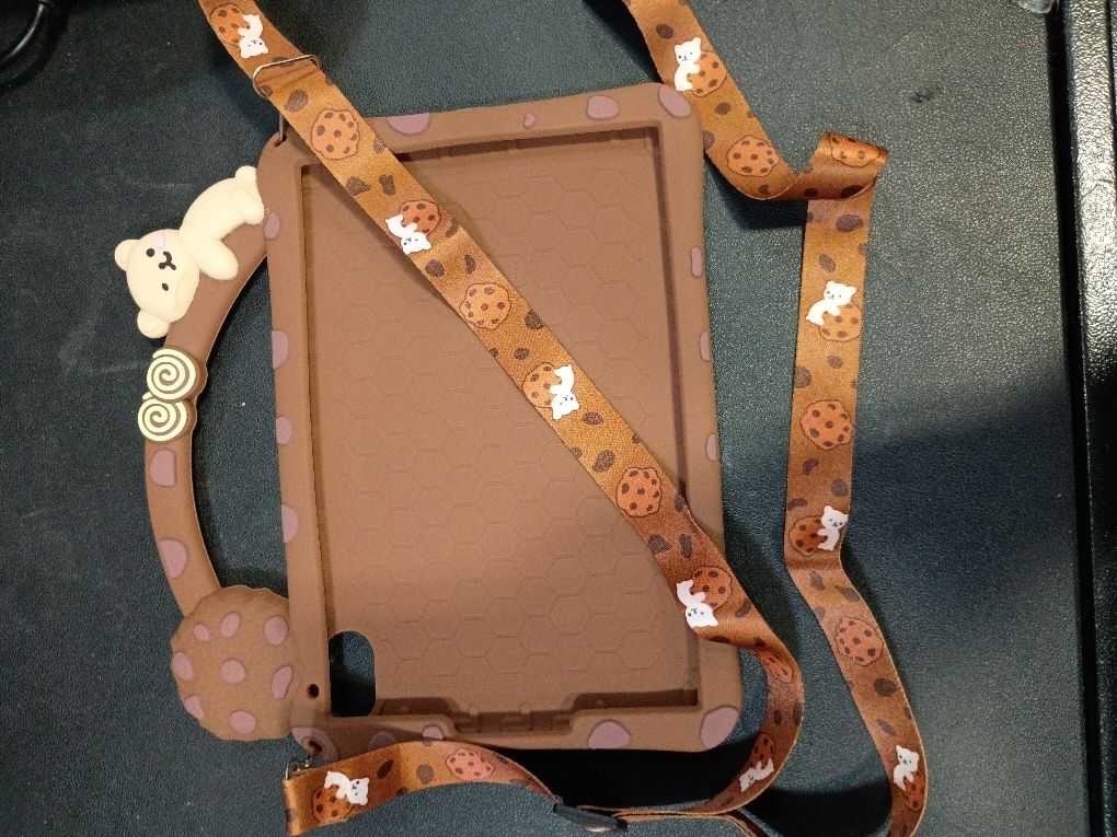 for iPad A16 Case/10th Generation Case - Soft Silicone Tablet Cover for iPad 11th 11 Inch/10th 10.9 Inch Girls Women 3D Cartoon Cute Black Cat Kitten with Rotating Stand & Strap