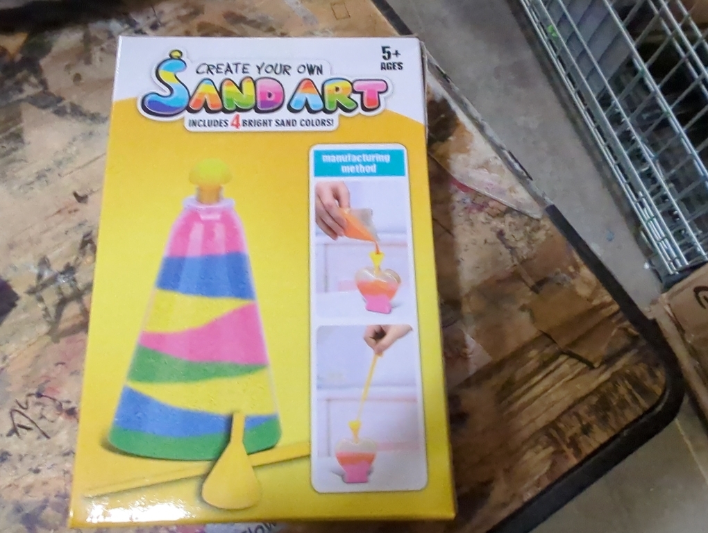 Rainbow Sand Art Flower