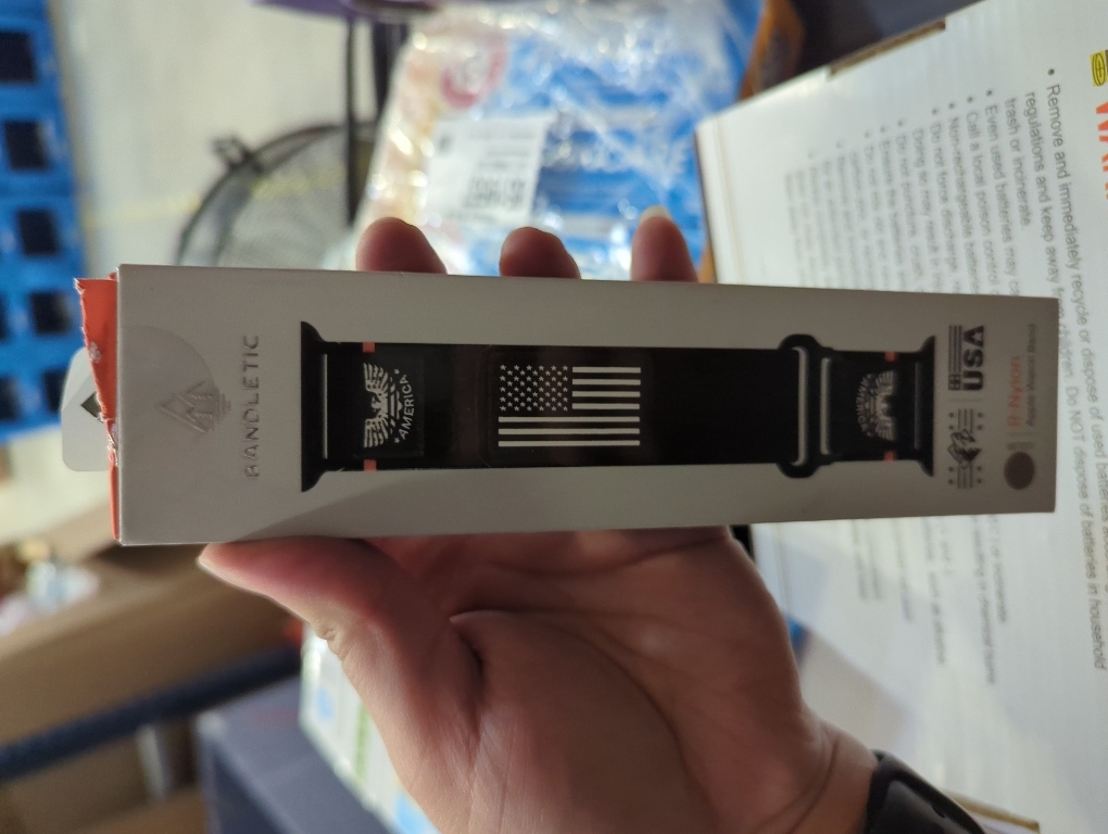 Rugged Nylon for Apple Watch Ultra 2 Band 49mm iWatch Bands 46mm 45mm 44mm 42mm Men,Soft Woven Adjustable Stars-Stripes Flag Wristbands Strap for Apple Watch Ultra Series 10/9/8/7/6/5/4/3/SE/Ultra2