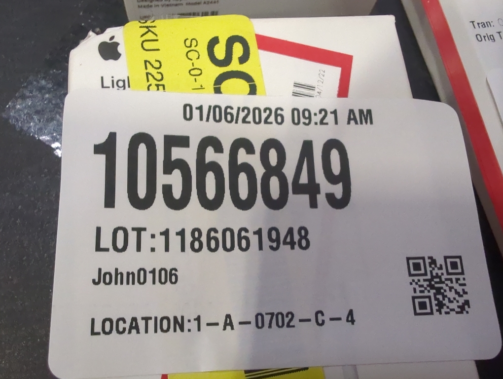 Apple Lightning to USB Cable 2M - 1.0 Ea