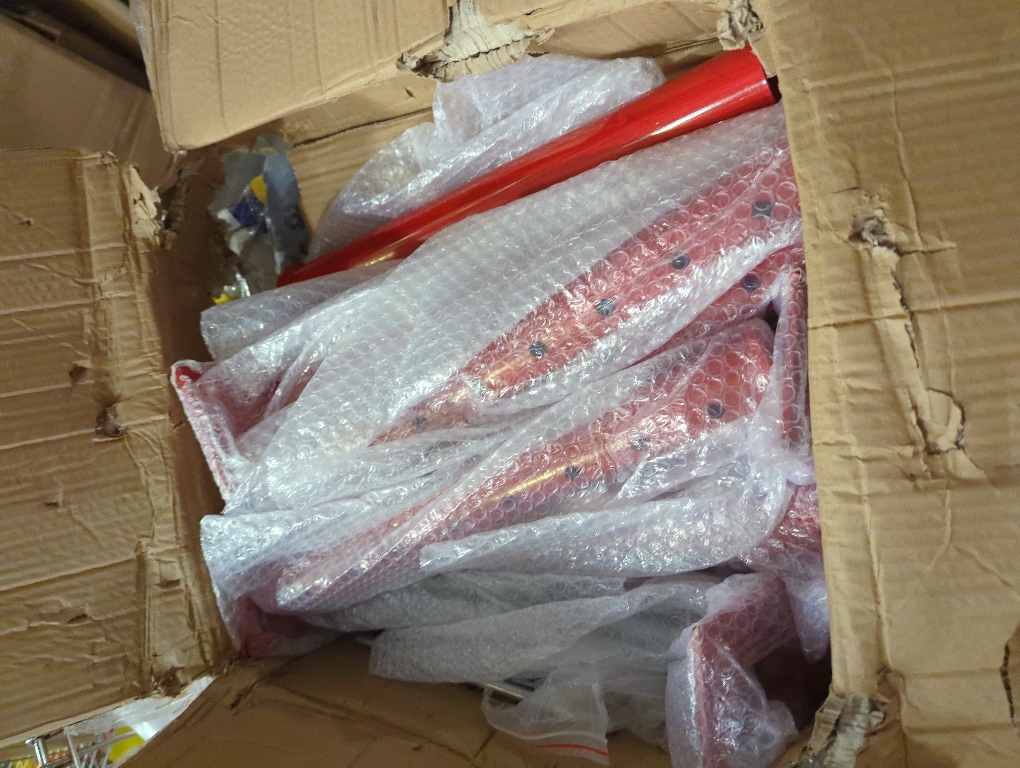 4 Pack House Jacks for Leveling 19''-36''Adjustable Support Jack,17636LBS Max Capacity Each Screw Pole Jack,for Temporary Support for Leveling-Red