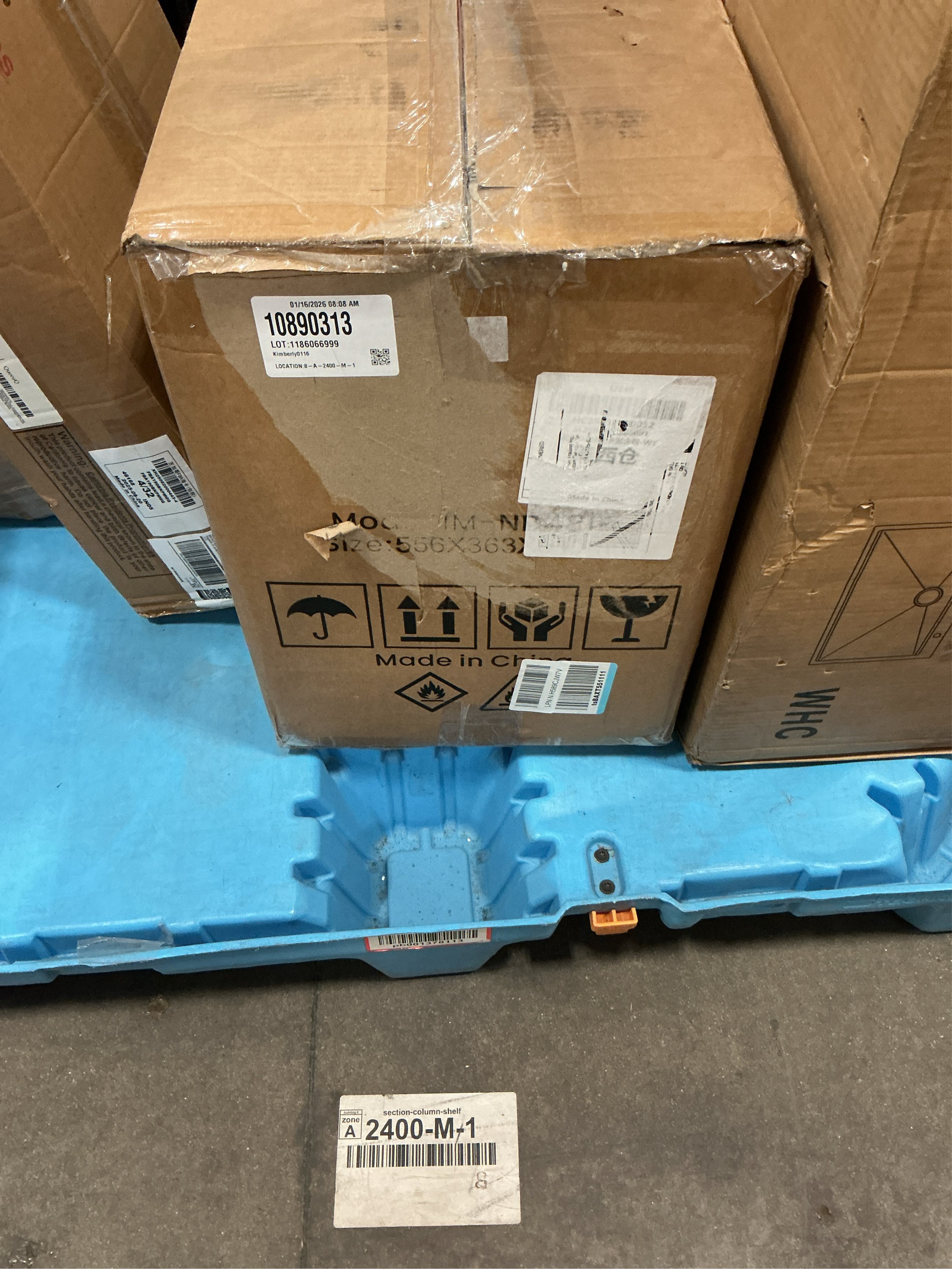 O-Cedar EasyWring Microfiber Spin Mop, Bucket Floor Cleaning System, Red, Gray, Standard