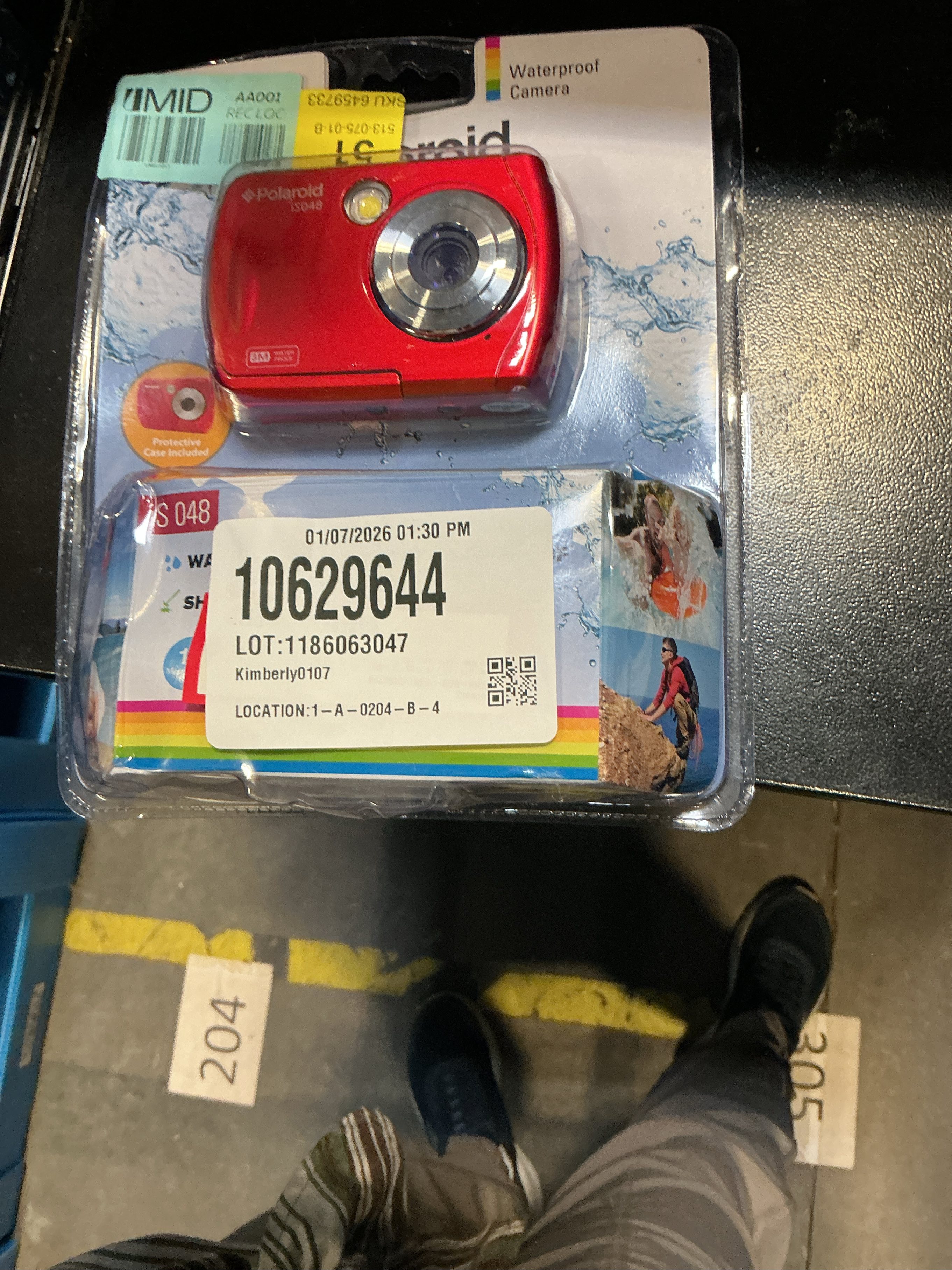 Polaroid IS048 Waterproof Digital Camera with 16 Megapixels