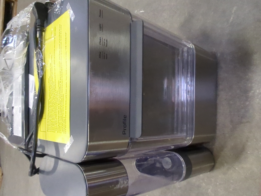 GE Profile - Opal 2.0 Ultra Nugget Ice Maker with Side Tank and Scale Inhibiting Filter - Stainless Steel