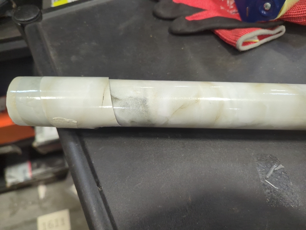 Calacatta Gold (Italian Calcutta) Marble  Bullnose Liner, Polished